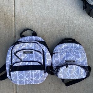 Calvin Klein back pack collection